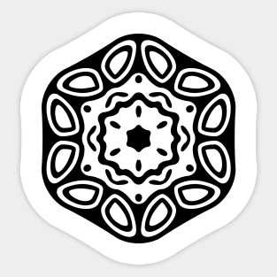 MANDALA T-SHIRT MANDALA 128 Sticker